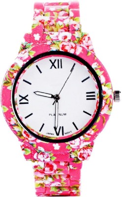 Talgo New Arrival Red Robin Season Special RRKIMIOPK Roman White Dial Pink Chain Belt RRKIMIOPK Watch  - For Girls   Watches  (Talgo)