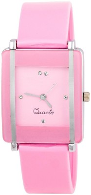 Talgo New Arrival Red Robin Season Special RRKAWAPK Square Dial Pink Watch  - For Girls   Watches  (Talgo)
