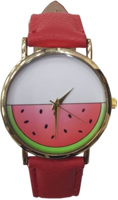 PFN Analog Red Colour Watermelon design Fancy Watch  - For Women   Watches  (PFN)