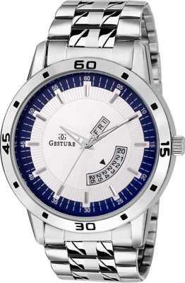 

Gesture 95- BL- WH- DD- CH Day And Date Watch - For Men