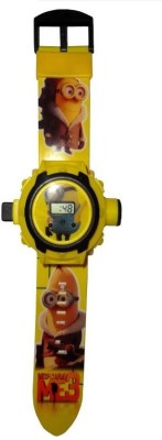 Kaira Minion Projector Watch for Kids with 24 Images Display Watch  - For Boys & Girls   Watches  (Kaira)