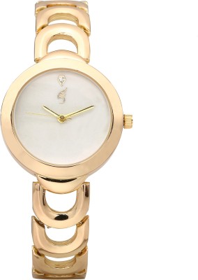 Talgo New Arrival Festive Season Special TGCKGOLD Gold Round White Dial Metal Chain Gold TGCKGOLD Watch  - For Girls   Watches  (Talgo)