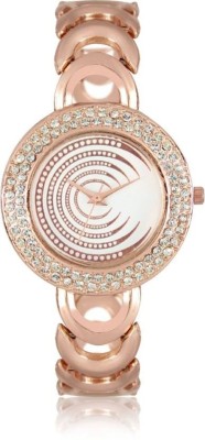 BG Dholariya Latest Designer Diamond Rose Gold Bracelet Girls Watch - For Women Watch  - For Girls   Watches  (BG Dholariya)
