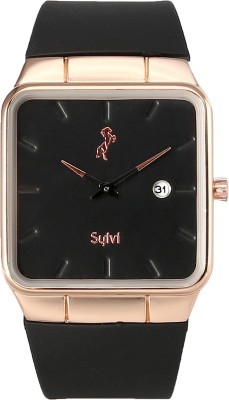 Sylvi SYLVI Black 001 Watch  - For Men   Watches  (Sylvi)