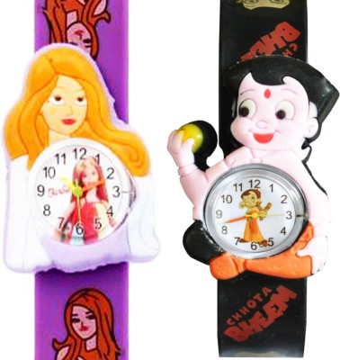 Arihant Retails BARBIE AND CHOTA BHEEM_AR06 (Also best for Birthday gift and return gift for kids) Watch  - For Boys & Girls   Watches  (Arihant Retails)