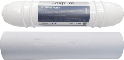 lexcru Pokar Ro Lexpure Silver Sediment Filter + PP Spun Pre filter 10