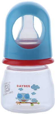 

Baybee Owly wide neck Feeding Bottle - 60 ml(Blue)