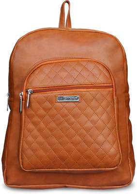 

Fantosy Laptop 14 L Laptop Backpack(Tan)