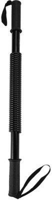 

GOCART Power Twister Bar Heavy Duty 12kg Wrist Arm Forearms Chest Exercise Fitness Equipment Spring Strength Training Exerciser Bar Multi-training Bar(Black)