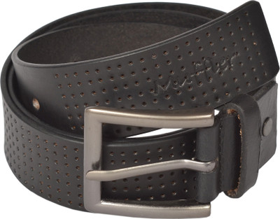 

Muffler Men Casual Black Genuine Leather Belt