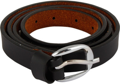 

YTNAB Girls Casual, Party, Formal, Evening Black Artificial Leather Belt