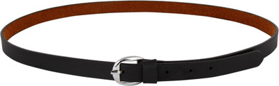 

j jareen Girls Black Texas Leatherite Belt