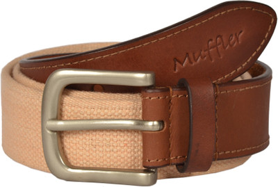 

Muffler Men Casual Tan Fabric Belt, Brown