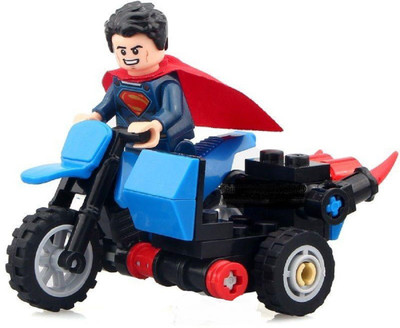 

Montez Super Man Motorcycle 37 Pcs Block Construction Toy(Multicolor)