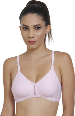 Arise Beauty Women Full Coverage Non Padded Bra(Pink)