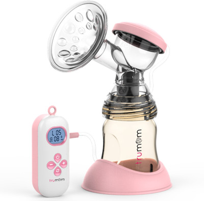 

Trumom (USA) Rechargeable battery Electric Breast milk feeding Pump with PPSU GOLD bottle - Electric(Pink)