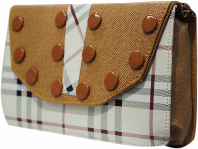 BYOE Casual Brown Clutch
