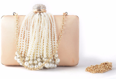 

Urbantra Casual Gold Clutch