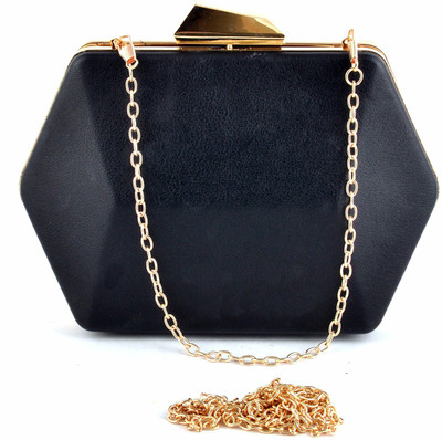 

Urbantra Party Black Clutch
