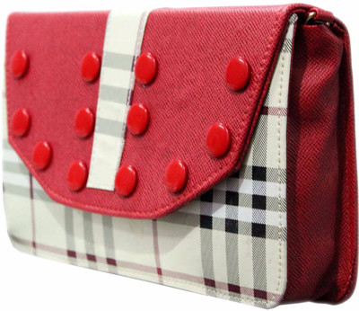 BYOE Casual Red Clutch