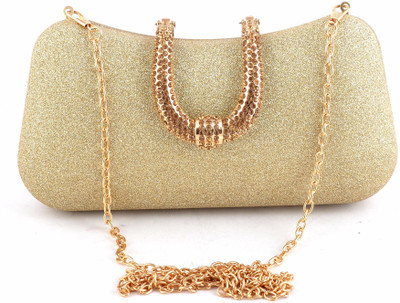 

Urbantra Casual Gold Clutch