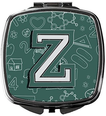 

Caroline's Treasures CJ2010-ZSCM Letter Z Back to School Initial Compact Mirror