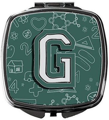 

Caroline's Treasures CJ2010-GSCM Letter G Back to School Initial Compact Mirror