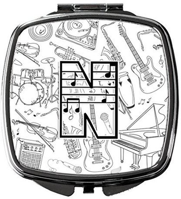 

Caroline's Treasures CJ2007-NSCM Letter N Musical Note Letters Compact Mirror
