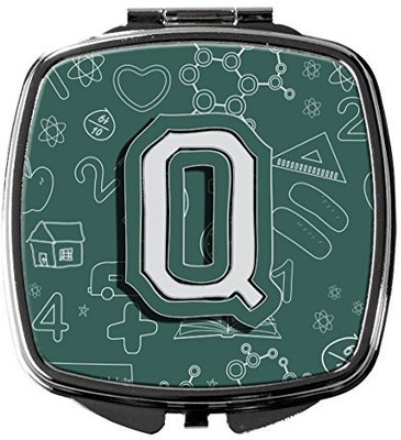 

Caroline's Treasures CJ2010-QSCM Letter Q Back to School Initial Compact Mirror
