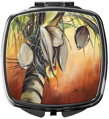 

Caroline's Treasures JMK1280SCM Orange Coconut Tree Compact Mirror