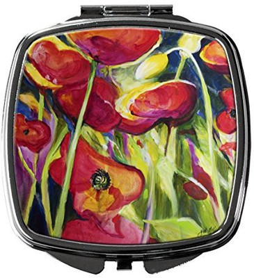 Caroline's Treasures JMK1269SCM Poppies Compact Mirror