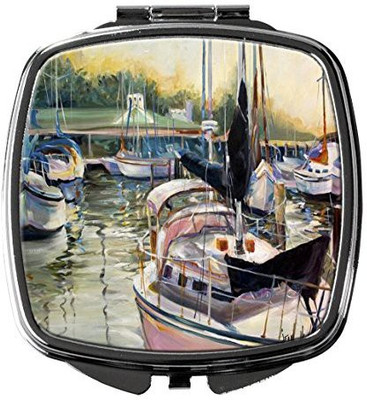 

Caroline's Treasures JMK1246SCM Black Sails Sailboats Compact Mirror