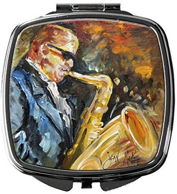 

Caroline's Treasures JMK1277SCM Jazz Sazophone Compact Mirror