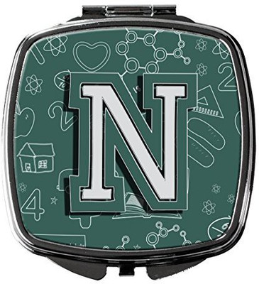 

Caroline's Treasures CJ2010-NSCM Letter N Back to School Initial Compact Mirror