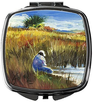 

Caroline's Treasures JMK1274SCM Fishing on the bank Compact Mirror