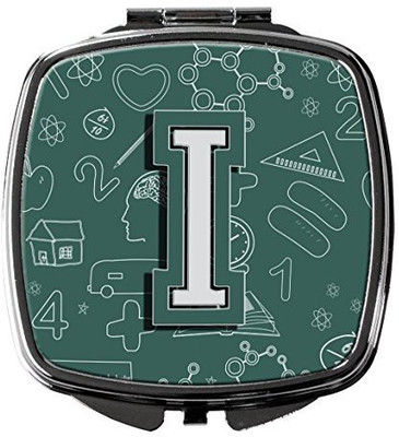 

Caroline's Treasures CJ2010-ISCM Letter I Back to School Initial Compact Mirror