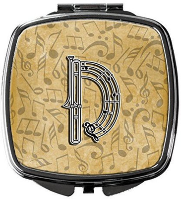 

Caroline's Treasures CJ2004-DSCM Letter D Musical Instrument Alphabet Compact Mirror