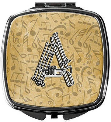 

Caroline's Treasures CJ2004-ASCM Letter A Musical Instrument Alphabet Compact Mirror