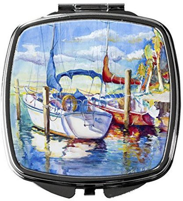 

Caroline's Treasures JMK1230SCM Towering Q Sailboats Compact Mirror