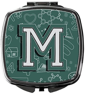 Caroline's Treasures CJ2010-MSCM Letter M Back to School Initial Compact Mirror