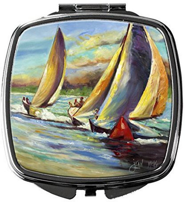 

Caroline's Treasures JMK1236SCM Knost Reggata Sailboats Compact Mirror
