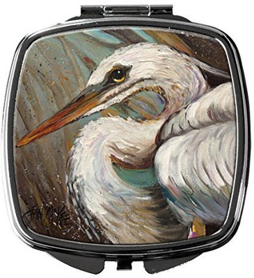 

Caroline's Treasures JMK1212SCM White Egret Compact Mirror