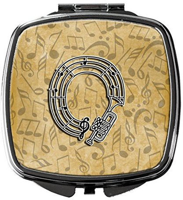 

Caroline's Treasures CJ2004-OSCM Letter O Musical Instrument Alphabet Compact Mirror