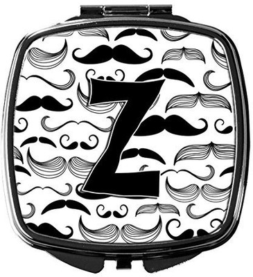 

Caroline's Treasures CJ2009-ZSCM Letter Z Moustache Initial Compact Mirror