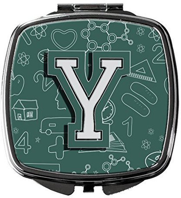 

Caroline's Treasures CJ2010-YSCM Letter Y Back to School Initial Compact Mirror