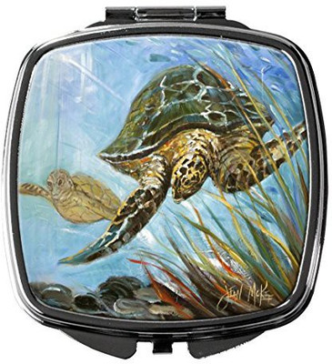 

Caroline's Treasures JMK1261SCM Loggerhead Sea Turtle Compact Mirror
