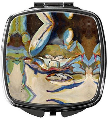 Caroline's Treasures JMK1257SCM Three Big Claw Crab Compact Mirror
