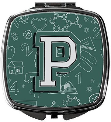 

Caroline's Treasures CJ2010-PSCM Letter P Back to School Initial Compact Mirror