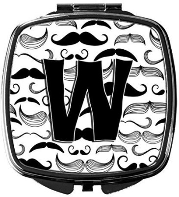 

Caroline's Treasures CJ2009-WSCM Letter W Moustache Initial Compact Mirror