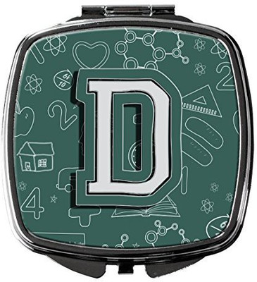 Caroline's Treasures CJ2010-DSCM Letter D Back to School Initial Compact Mirror